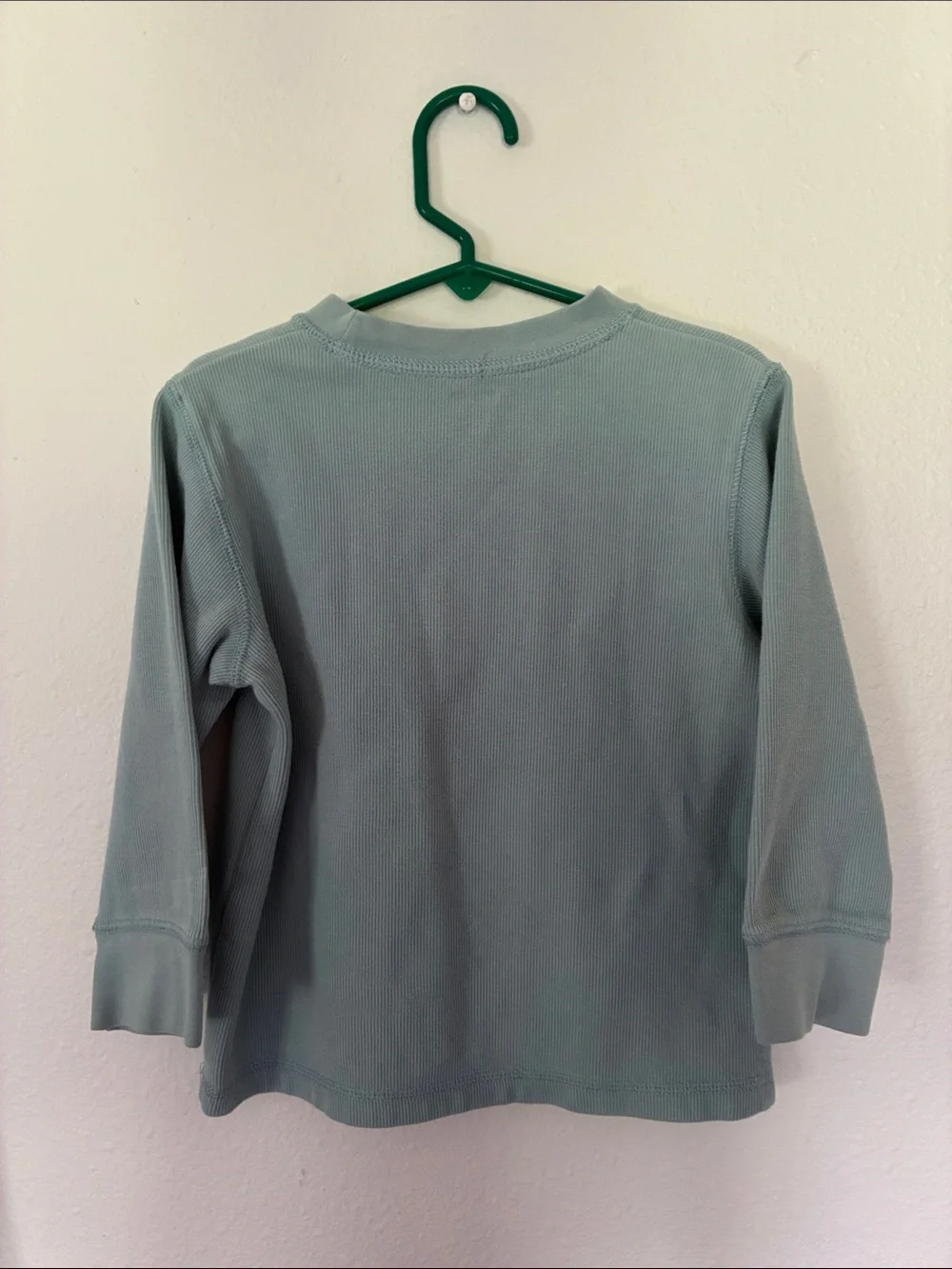 Gymboree Light Blue Long-Sleeve Top with Dog Applique